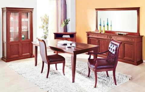 Dining room Stock Photos