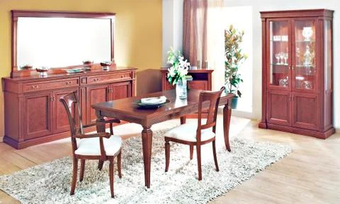 Dining room Stock Photos