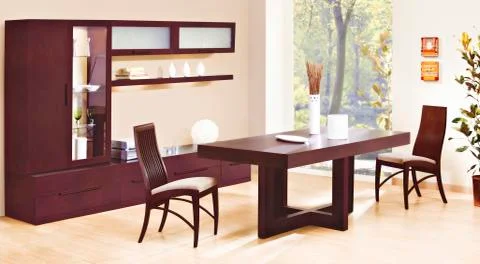 Dining room Stock Photos