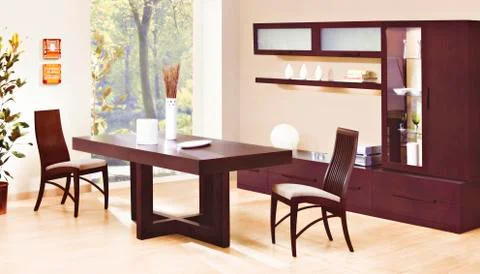 Dining room Stock Photos