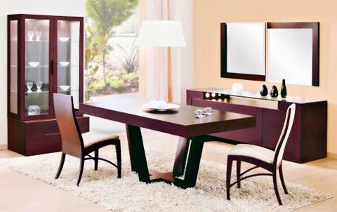 Dining room Stock Photos