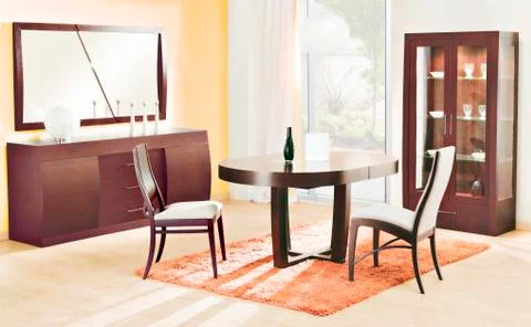 Dining room Stock Photos