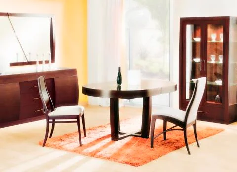 Dining room Stock Photos