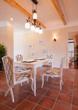 Dining room Stock Photos