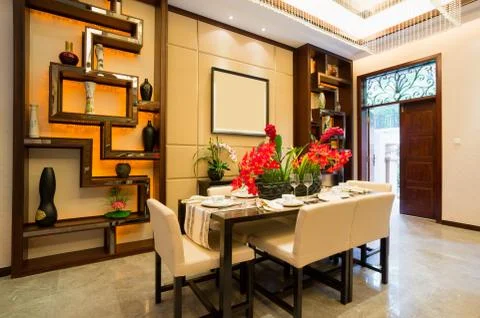 Dining room Stock Photos