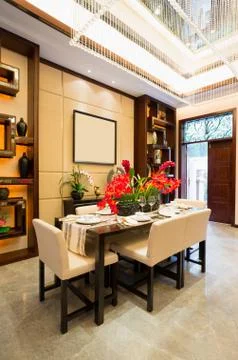 Dining room Stock Photos