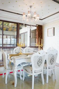 Dining room Stock Photos