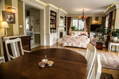 Dining room Stock Photos