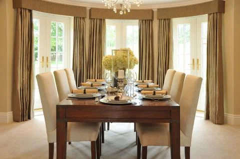 Dining room Foto stock