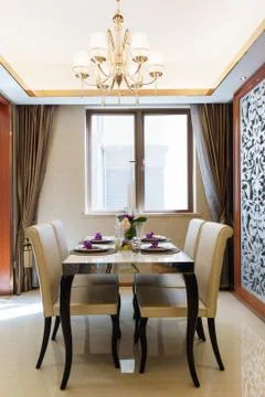 Dining room Stock Photos