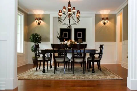 Dining room Foto stock