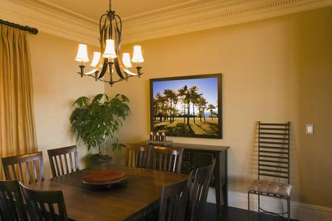 A Dining Room Stock Photos