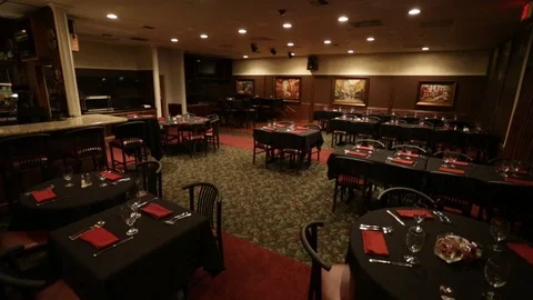 Dining room restaurant Видео 108481273