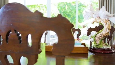 Dining room table 02 Video stock 89567883