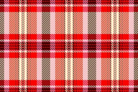 Dining seamless plaid vector, simplicity fabric texture pattern. Bag tartan.. Stock Illustration