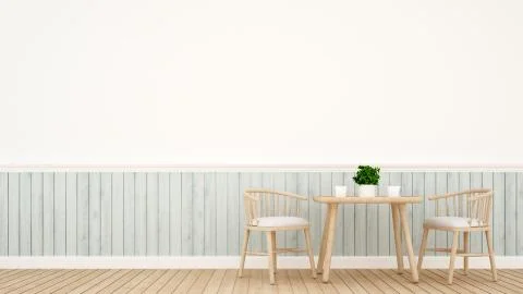 Dining set modern classic design Stock Illustration