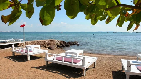 Dining table and seats Stock Footage 58567440