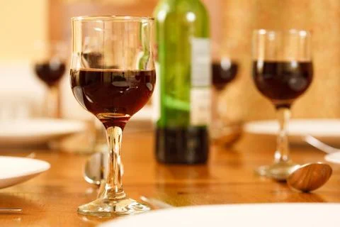 Dining table Stock Photos