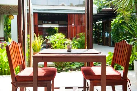 Dining table Stock Photos