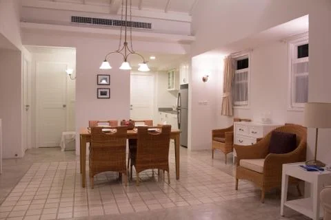 Dining table Stock Photos