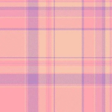 Dining tartan background seamless, chic textile texture check. Traditional .. Stock Illustration