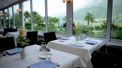 Dining with a View Video stock 36052046