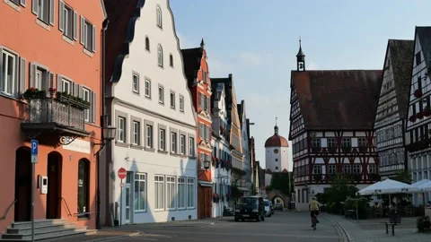 Dinkelsbuehl in Germany Stock Footage 141981619