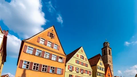 Dinkelsbuhl in Germany Stock Footage 117295788