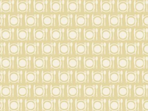 Dinner background Illustrazione stock