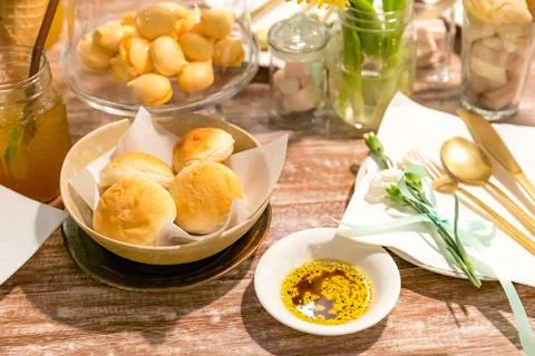 Dinner bread Stock Photos