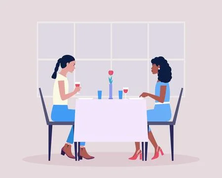 Dinner Stock Illustration