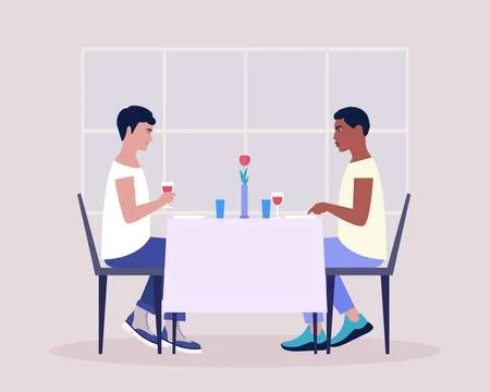 Dinner Stock Illustration