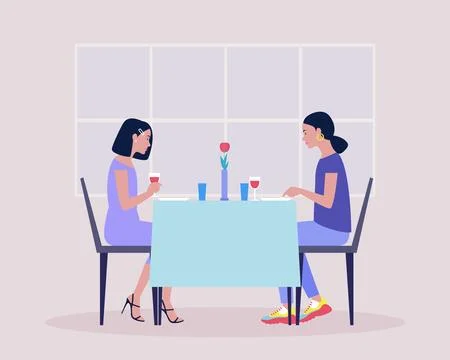 Dinner Stock Illustration