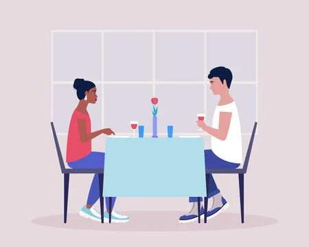 Dinner Stock Illustration
