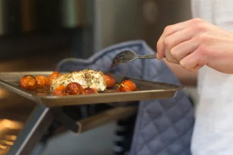 Dinner is nearly ready Stock Photos