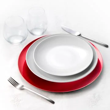 Dinner for one Stock Photos