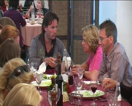 Dinner paella spain group Stock Footage 637779