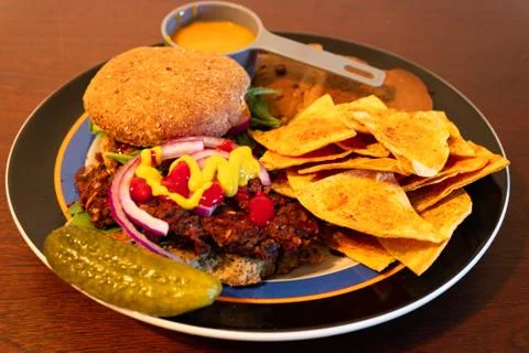 Dinner Plate Background Stock Photos