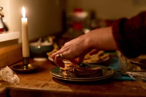 Dinner Preparation Stock Photos