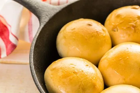 Dinner rolls Stock Photos