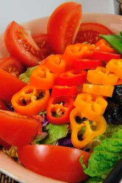 Dinner salad Stock Photos