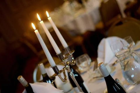 Dinner scene Stock Photos