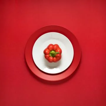 Dinner is served. Stock Photos