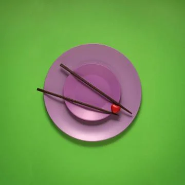 Dinner is served. Stock Photos