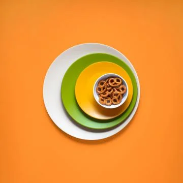 Dinner is served. Stock Photos