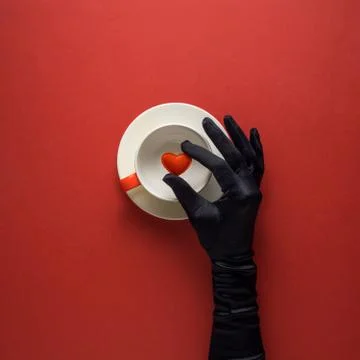 Dinner is served. Stock Photos