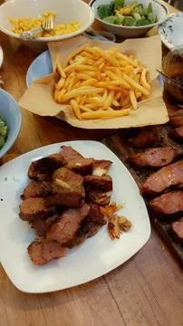 Dinner is served Foto stock