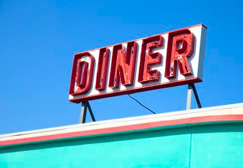 Dinner sign Stock Photos