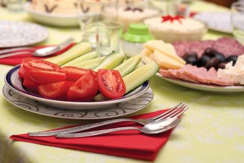 Dinner Table Stock Photos