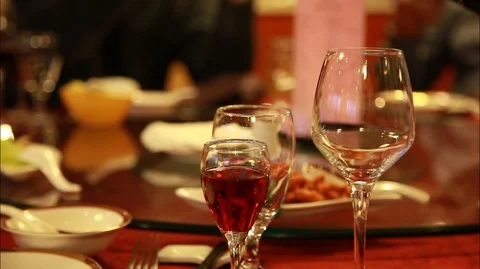 Dinner Time In china Video stock 107539394